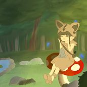 My project for course: Fantastical Illustrations with Procreate. Projekt z dziedziny Trad, c, jna ilustracja, Ilustracja c, frowa, R, sunek c i frow użytkownika AJ Brooks - 29.07.2022