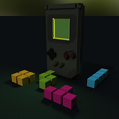 Voxel Model. 3D, UX / UI, e Design de jogos projeto de Gustavo Almuna - 25.07.2022