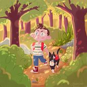My project for course: Fantastical Illustrations with Procreate. Traditional illustration, Digital Illustration, and Digital Drawing project by closlade - 07.30.2022