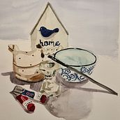 My project for course: Contemporary Still Life with Watercolor. Traditional illustration, and Painting project by Tal Sayag - 07.29.2022
