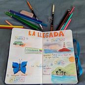 Mi proyecto del curso: Bitácora de viaje ilustrada con técnicas mixtas. Projekt z dziedziny  Rysunek, Malowanie akwarelą, Sketchbook,  Rysunek atramentem i Rysowanie kredkami użytkownika Diosa - 30.07.2022