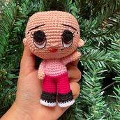 Mi proyecto del curso: Amigurumis: personas tejidas a crochet Ein Projekt aus dem Bereich H, werk, Spielzeugdesign, Weben, Crochet, Amigurumi und Textildesign von Zorelinda Valiente Capuñay - 28.07.2022