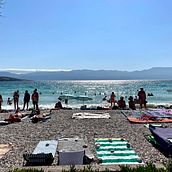 A beach in Croatia. Photograph project by Maciek Zabierowski - 07.31.2022