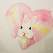 My project for course: Expressive Animal Portraits in Watercolor. Traditional illustration, Watercolor Painting, Realistic Drawing, and Naturalistic Illustration project by mewwmeww - 08.01.2022