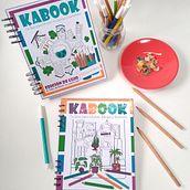 KABOOK - Libro para colorear, divertirte y estimular tu creatividad.. Traditional illustration, Education, Fine Arts, Vector Illustration, Creativit, Children's Illustration, and Editorial Illustration project by Maria Luisa Molina Moreno - 06.22.2022