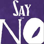 HOW TO SAY NO: My project for course: Expressive Typography in Motion with After Effects. Motion Graphics, Animation, T, pograph, 3D Animation, Kinetic T, and pograph project by Mirabelle Morah - 08.01.2022