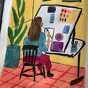 My project for course: Exploratory Sketchbook: Find Your Drawing Style . % Kim Davis tarafından hazırlanan Geleneksel illüstras, on, Eskiz çizimi, Yaratıcılık, Çizim, Sulubo, a Resim, Eskiz defteri, Guaj Bo, Ve ama projesi - 08.01.2022