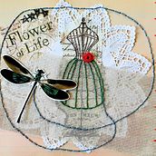 My project for course: Experimental Embroidery Techniques on Paper Ein Projekt aus dem Bereich Bildende Künste, Collage, Stickerei und Textildesign von Ewelina Sosinska - 01.08.2022