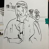 Sketches at Breakfast. Traditional illustration, Arts, Crafts, and Painting project by Vera Andrusevich - 08.01.2022