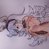 Mi proyecto del curso: Retrato ilustrado en acuarela Ein Projekt aus dem Bereich Traditionelle Illustration, Bildende Künste, Malerei, Zeichnung, Aquarellmalerei, Porträtzeichnung und Artistische Zeichnung von Sara Linares - 01.08.2022