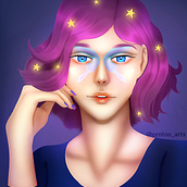 Meu projeto do curso: Iluminação e cor para retratos digitais no Photoshop. Traditional illustration, Digital Illustration, and Digital Painting project by Thalles Gabriel - 08.01.2022