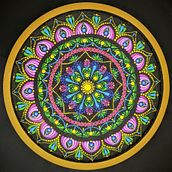 Dot Mandala Wall Art. Arts, Crafts & Interior Design project by Aditi Dharmadhikari - 02.27.2022