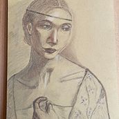 My project for course: Classical Portrait Drawing: The Renaissance Man’s Method . % Yolanda W tarafından hazırlanan Güzel sanatlar, Eskiz çizimi, Çizim, Portre Çizimi, Gerçekçi Çizim, Ve Sanatsal Çizim projesi - 08.01.2022