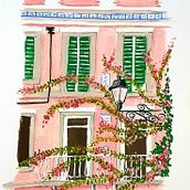 Mein Kursprojekt: Illustrationstechniken mit Gouache im Skizzenbuch. Un proyecto de Ilustración tradicional, Bocetado, Creatividad, Dibujo, Pintura a la acuarela, Sketchbook y Pintura gouache de Tina Stolz - 02.08.2022