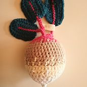 Mon projet du cours : Initiation au crochet : créez un amigurumi à croquer Ein Projekt aus dem Bereich H, werk, Spielzeugdesign, Weben, DIY, Crochet und Amigurumi von Célia RIONDEL - 02.08.2022