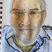 Meu projeto do curso: Caderno de retratos em aquarela . % Norico Kayano Nobrega tarafından hazırlanan Tablo, Sulubo, a Resim, Portre Çizimi, Ve Eskiz defteri projesi - 08.02.2022