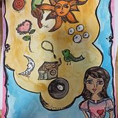 Meu projeto do curso: Ilustração artística: desenhe seu imaginário. Traditional illustration, Painting, Creativit, Pencil Drawing, and Drawing project by renapy - 08.03.2022