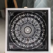 My project for course: The Art of Mandala Drawing: Create Geometric Patterns. Acr, lic Painting, and Design project by Aditi Dharmadhikari - 08.03.2022