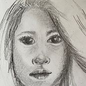 My project for course: Portrait Sketchbooking: Explore the Human Face. Sketching, Drawing, Portrait Drawing, Artistic Drawing, and Sketchbook project by jaynecdeeley - 08.03.2022