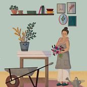 Mein Kursprojekt: Farbenfrohe digitale Illustrationen mit Procreate. Traditional illustration, Drawing, Digital Illustration, and Digital Drawing project by Thessa Schönegger - 08.03.2022