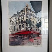 Mijn project van de cursus: Architectuur tekenen met aquarel en inkt. Un progetto di Bozzetti, Disegno, Pittura ad acquerello, Illustrazione architettonica, Sketchbook, Illustrazione con inchiostro e Illustrazione tradizionale di dhaemernoel - 03.08.2022