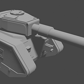 Warhammer 40k/ Leman russ battle tank. 3D, e Design de automóveis projeto de connorjw2001 - 01.08.2022