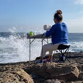 OUT – Handcrafted clothes for mental health. Outdoor atelier.. Un progetto di Artigianato di Valeria Kri - 04.08.2022