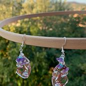 Bijoux en verre marin, coquillages et pierres semi-précieuses. . Un proyecto de Diseño de jo, as y Diseño de complementos de Ksenia Poncet - 04.08.2022