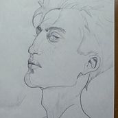 Mi proyecto del curso: Sketchbook de retrato: explora el rostro humano. Sketching, Drawing, Portrait Drawing, and Artistic Drawing project by leovazquez014 - 08.01.2022