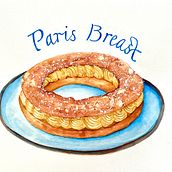 Meu projeto do curso: Ilustração de alimentos em aquarela. Ilustração tradicional, Artes plásticas, Pintura, e Pintura em aquarela projeto de Marina D. Queiroz Tonete - 02.08.2022