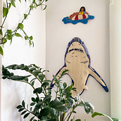 There's Something in the Water. Design, Arts, Crafts, Fine Arts, Interior Design, Fiber Arts, and Textile Design project by Hanna Eidson - 08.05.2022