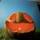 Hélice et la citrouille d'halloween . % zoun tarafından hazırlanan Durdurma Hareketi projesi - 08.05.2022