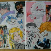 Meu projeto do curso: Caderno criativo: explore seu processo de ilustração . Projekt z dziedziny Trad, c, jna ilustracja, Sketching, Kreat, wność,  R, sunek, Malowanie akwarelą, Ilustracje dla dzieci, Sketchbook i Malowanie gwaszami użytkownika Mayrla Karla Gonçalves silva - 05.08.2022