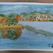 Fernando -Mi proyecto del curso: Paisajes naturales en acuarela. Watercolor Painting project by fergarreq - 08.05.2022