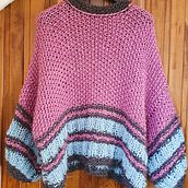 Mi proyecto del curso: Introducción al tejido de punto de prendas oversize. Accessor, Design, Fashion Design, Fiber Arts, and Knitting project by claudiapv - 08.05.2022