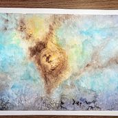 Meu projeto do curso: Técnicas modernas de aquarela. Traditional illustration, Fine Arts, Painting, and Watercolor Painting project by Aline Gallo De Mitri - 08.06.2022