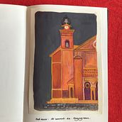 My project for course: Gouache Techniques for Sketchbook Illustration Church at Magagnosc . % collin_julie tarafından hazırlanan Geleneksel illüstras, on, Eskiz çizimi, Yaratıcılık, Çizim, Sulubo, a Resim, Eskiz defteri, Guaj Bo, Ve ama projesi - 08.06.2022