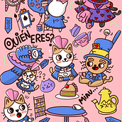 Mi proyecto del curso: Ilustración de una historia con estilo kawaii. Traditional illustration, Character Design, Digital Illustration, and Manga project by Louhanne Cat - 07.19.2022