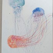 Il mio progetto del corso: Tecniche moderne di acquerello. Un projet de Illustration traditionnelle, Beaux Arts, Peinture , et Aquarelle de sara_deliseo - 06.08.2022