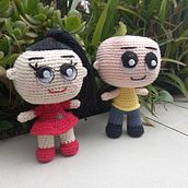 Mi proyecto del curso: Amigurumis: personas tejidas a crochet. Amigurumi project by Elena Pizarro videla - 07.30.2022