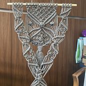 Mi primer macramé!!!!. Un progetto di Macramè di Sandra Cairo - 03.08.2022