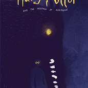 Harry Potter and the Prisoner of Azkaban cover. Traditional illustration project by azhaivoronka - 08.07.2022