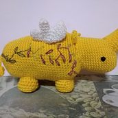 Mi proyecto del curso: Diseño y creación de amigurumis. Arts, Crafts, To, Design, Fiber Arts, DIY, Crochet, Amigurumi, and Textile Design project by Olvin Flores - 08.07.2022