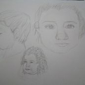 Mi proyecto del curso: Sketchbook de retrato: explora el rostro humano. Sketching, Drawing, Portrait Drawing, Artistic Drawing, and Sketchbook project by gperm75 - 08.08.2022