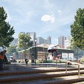 Mi proyecto del curso: Técnicas de Matte Painting para ArchViz. Photo Retouching, Digital Photograph, Digital Architecture, ArchVIZ, Photomontage, and Matte Painting project by Juan Manuel Haro Flores - 08.01.2022