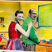 My project for course: Coloring Photos with Watercolor. Watercolor Painting, and Film Photograph project by lisasheinbaum - 08.09.2022