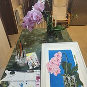 Mi proyecto del curso: Orquídea al natural . % Isabel García tarafından hazırlanan Geleneksel illüstras, on, Güzel sanatlar, Ve Tablo projesi - 08.09.2022