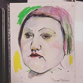 alcuni ritratti che ho realizzato seguendo alcuni corsi qui su domestika!. Traditional illustration, Fine Arts, Painting, Street Art, Creativit, Pencil Drawing, Drawing, Fashion Design, Fashion Photograph, Portrait Photograph, Watercolor Painting, and Portrait Drawing project by Fabiana Pisano - 08.09.2022