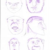 Mi proyecto del curso: Cuaderno de retratos en acuarela. Painting, Watercolor Painting, Portrait Drawing, and Sketchbook project by enebro11 - 08.09.2022
