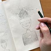 My project for course: Artistic Illustration: Draw from Your Imagination. Un proyecto de Ilustración tradicional, Pintura, Creatividad, Dibujo a lápiz y Dibujo de artlimona - 09.08.2022